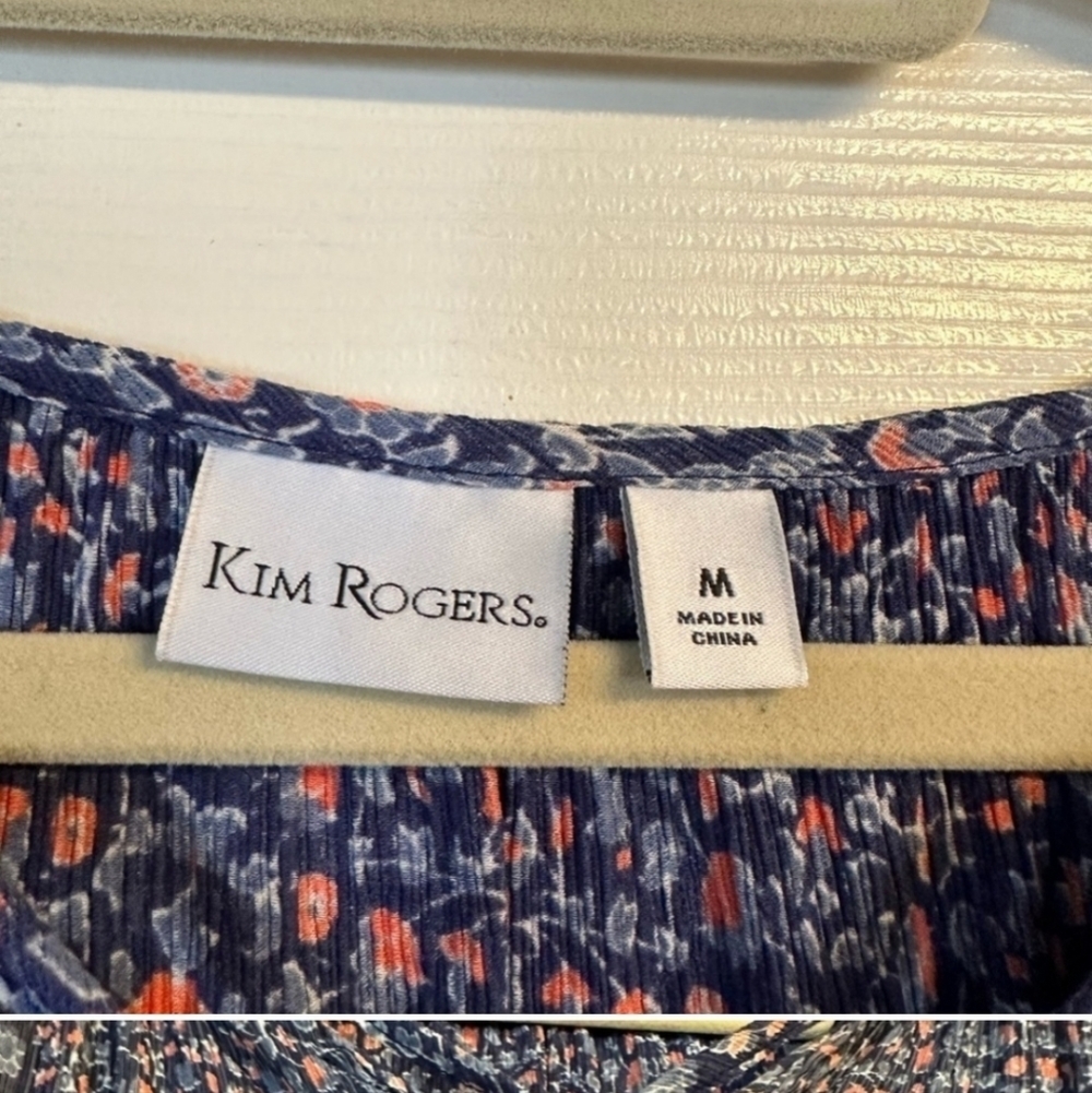 Kim Rogers blouse M - Picture 2 of 3
